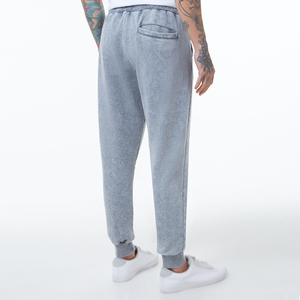 Pantalon de jogging délavé à l'acide, style vintage, coupe décontractée, taille élastique avec cordon de serrage, confortable, streetwear, tenue décontractée - Product Image 6