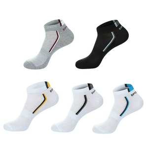 Fashion Cotton Men Solid Colour <b>Breathable</b> Low Cut Short Ankle Sports <b>Socks</b> - Product Image 1