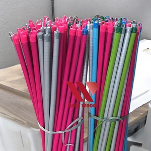 Bâton de balai FulColor enduit de PVC fabriqué au Vietnam avec tête en plastique pelle à poussière en bois pour le nettoyage domestique - Product Image 6