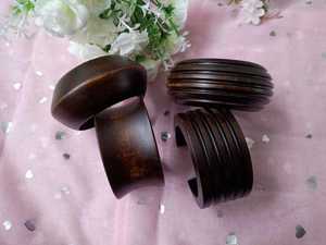 Eco Friendly Wooden <b>Bangles</b> Handmade Artisan Fashion Jewelry for Boutique Gift Collection by Tradebyd - Product Image 1