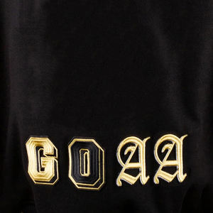 Veste d'hiver en laine pour adulte, avec logo brodé sur le devant, style universitaire, col montant, coupe-vent, à capuche, bomber, veste varsity - Product Image 6