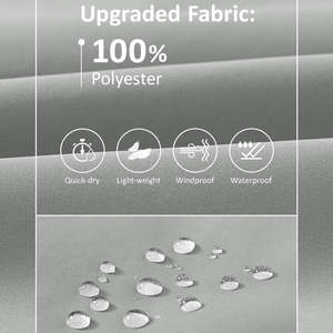 Springhill Enterprises High Quality Winter Thick Microfleece Windbreaker Bomber <b>Jacket</b> for Men Custom Logo Solid Color OEM - Product Image 6