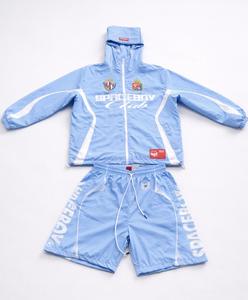 Conjunto Deportivo Casual para Hombre, Chaqueta Impermeable con Cierre y Pantalones Cortos, Personalizable con Marca Privada OEM/ODM - Product Image 4