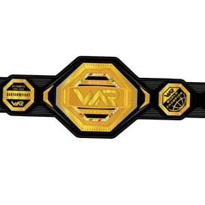 Cinturón de Campeonato de Lucha Libre WAR - Diseño de Alta Calidad con Detalles Dorados, Duradero e Ideal para Fanáticos y Coleccionistas - Product Image 2