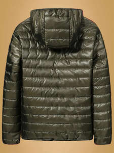 Chaquetas Acolchadas para Hombre, Venta al Por Mayor, Chaquetas de Plumón Cálidas OEM, Chaquetas Acolchadas Ligeras - Product Image 3