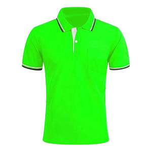 Polo de manga corta para hombre, diseño moderno, cómodo y elegante, corte regular, hecho a medida, transpirable, unisex. - Product Image 1