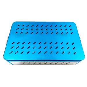 Bandeja de Esterilización de Aleación de Aluminio de Doble Nivel para Almacenamiento de Instrumentos Quirúrgicos Ortopédicos para Hospitales - Product Image 5