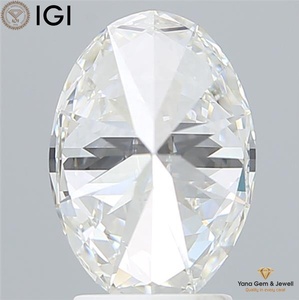 Diamant de laboratoire CVD ovale de 2,50 carats certifié IGI, couleur F, clarté VVS1, pour pendentif exquis - Product Image 4