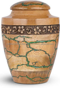 Wooden Urn <b>Box</b> <b>For</b> Human <b>Ashes</b> Funeral Cremation Urns <b>For</b> Male and Female High Quality Urns - Product Image 5