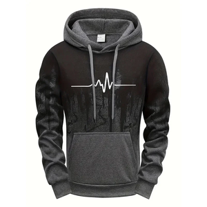 High Quality Men's Tracksuit Casual Jogging Men Versatile Sweatshirts Sweat <b>Pants</b> Fashion Comfort Daily Sports Simple Hoodie Set - Product Image 4