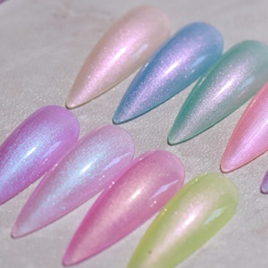 Jinkaili — vernis à ongles gel, <span class=keywords><strong>original</strong></span>, personnalisé, avec perle et logo personnalisé, motif sirène - Product Image 1