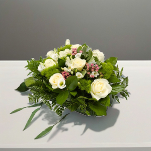 Contenedor de Espuma Floral para Flores FT-10A Verde, Capacidad para 1 Bloque, para Arreglos Navideños, Ecológico, Uso Interior/Exterior - Product Image 1