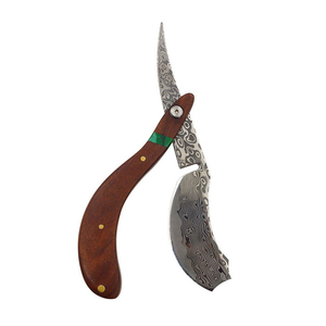 Afeitadora Manual Profesional de Acero Inoxidable Sharp 2026, Maquinilla de Afeitar Plegable de Filo Recto con Cuchilla, 2 Colores - Product Image 3