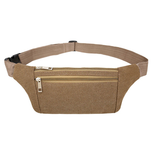 Sac banane moderne en cuir avec fermeture éclair sécurisée, pochette à ceinture réglable pour le shopping, la marche, le cyclisme et les activités quotidiennes décontractées - Product Image 4