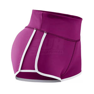 Shorts de sport pour femmes à taille haute, respirants, design personnalisé, différentes couleurs, prix bas, ventes chaudes, meilleure qualité - Product Image 2