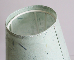 Premium 100% Organic Banana Fiber Organic Paper Bedroom Room Decoration Lampshade High Quality Artisans For International - Product Image 2