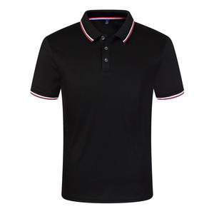 Men's <b>Orange</b> And Navy Color Blocked <b>Polo</b> Shirt Short Sleeve Breathable Knitted Casual Wear 2026 - Product Image 1