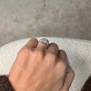 แหวนหมั้นเพชรทรงรัศมี 5 กะรัต เพชรเลี้ยงในห้องปฏิบัติการ ทองคำ 18K |   เครื่องประดับเจ้าสาวแบบซ่อนรูปทรงรัศมี ได้รับการรับรองจาก IGI - Product Image 6