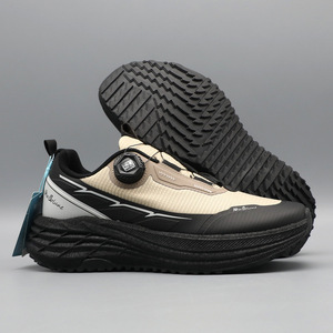 Nouvelles chaussures de sport pour hommes, à boucle rotative, basses, à semelle épaisse, légères, absorbant les chocs, à semelle souple, pour le jogging et l'athlétisme - Product Image 1
