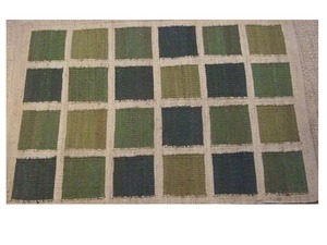 Alfombra de Yute con Patrón Geométrico, Alfombra de Fibra Natural Hecha a Mano, Alfombra de Estilo Marroquí en Blanco y Negro para Sala de Estar, Dormitorio, Decoración del Hogar - Product Image 5