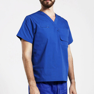 Nuevo Conjunto de Uniformes Médicos Unisex a la Moda, Uniformes de Hospital para Doctores con Tela y Color Personalizados - Product Image 4