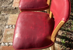 Chaises de salle à manger en cuir à cadre massif de style moderne, vente chaude en gros, meubles en bois élégants pour villa intérieure - Product Image 4