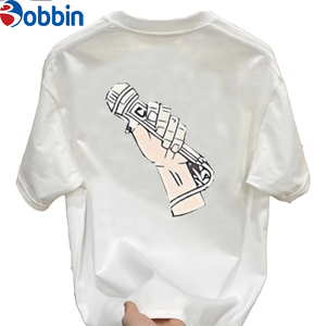 Camiseta Personalizada de Verano, Camiseta de Algodón para Jóvenes Unisex, Nueva Camiseta Informal de Manga Corta de 260 Gramos con Estampado de Dibujos Animados - Product Image 5