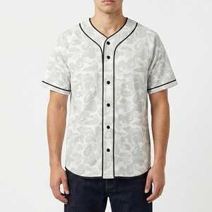Nueva Llegada, Jersey Deportivo Ligero y Transpirable a Precio Económico, Ropa Deportiva y de Exterior, Jersey de Béisbol de Poliéster - Product Image 2