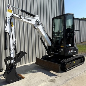 Miniexcavadora Bobcat E35 de uso pesado, excavadora compacta confiable para demolición, paisajismo y excavación. - Product Image 1