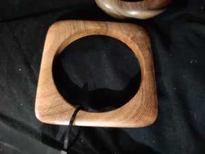 <b>Rustic</b> <b>Wooden</b> Bangles for Women Handmade Eco Style Jewelry for Bohemian Look and Gift Options Tradebyd - Product Image 1