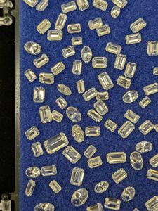 Diamante suelto de corte esmeralda cultivado en laboratorio 4x6 3x5 mm DEF VVS1 para fabricación de joyas 0.70 ct - Product Image 5