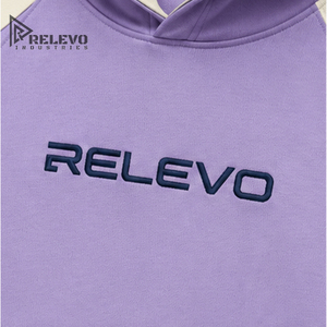 Sudadera con Capucha de Forro Polar Grueso Personalizada con Logotipo OEM, Sudadera Holgada de Color Combinado para Hombre, Estilo Urbano, Cualquier Logotipo/Diseño - Product Image 3