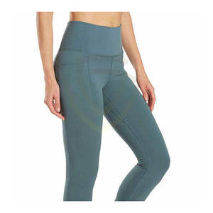 เลกกิ้งผู้หญิง เนื้อผ้านุ่ม สำหรับออกกำลังกาย ฟิตเนส แห้งเร็ว ขายส่ง รับผลิตตามแบบ กางเกงออกกำลังกาย เอวยางยืด เลกกิ้งโยคะ - Product Image 2