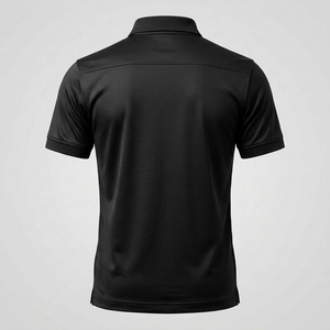 เสื้อเชิ้ตผู้ชายแขนสั้นทรงปกติ น้ำหนัก 200 กรัม ผ้าถัก TC 60 คอตตอน 40 โพลีเอสเตอร์ คอปกตัดสี ทนต่อการยับ รีดง่าย สไตล์ลำลอง - Product Image 3
