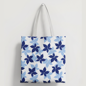 Sac fourre-tout fonctionnel en coton sac à bandoulière en tissu réutilisable lavable de grande capacité pour faire du shopping - Product Image 1