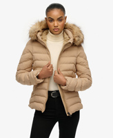 Veste matelassée pour femme en gros, personnalisable, décontractée, coupe-vent, avec fermeture éclair et poches latérales, manteau premium pour femme pour l'hiver