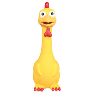 Juguete de Látex para Pájaros de 20 cm, Color Rojo, Juguete Interactivo para Mascotas - Product Image 2