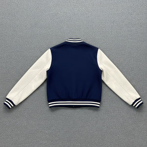 Chaqueta Varsity Personalizada para Hombre, Chaqueta Letterman, Chaqueta Bomber de Béisbol, Chaqueta Estilo Universitario, Fabricante Mayorista OEM ODM - Product Image 6