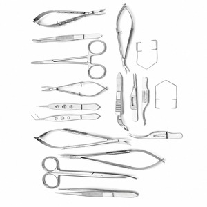 Pentax Surgical 21Pcs Eye Micro Minor Surgery Ophthalmic Instrument Set Students Stainless Steel Microsurgical Practice Kit - Product Image 3