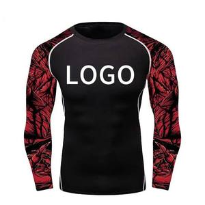 Rash <b>Vest</b> Surf Shirt Rush Guard Sun Protection Clothing <b>Men's</b> <b>Compression</b> Shirts UPF 50 Rash guard <b>Men</b> Rash Guards - Product Image 1