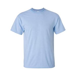 T-shirt personnalisé OEM 100 % coton uni pour homme, grande taille, respirant, jersey de haute qualité, coupe carrée, court, broderie vierge - Product Image 1