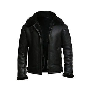 New Arrival Premium Quality <b>Men</b> <b>Leather</b> <b>Jacket</b> 2026 Genuine Cowhide <b>Leather</b> <b>Jacket</b> Manufacturer - Product Image 5