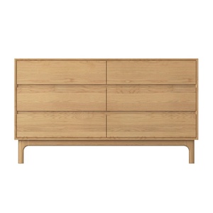 Cómoda Victoria Hecha de Madera de Caoba de Alta Calidad con 6 Cajones y Color Natural de Madera para Uso en Interiores. - Product Image 2