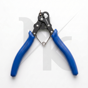 Pince à boucler multifonction en acier inoxydable, légère, pour la création de boucles de bijoux, 1,5 mm, fournisseur d'équipement de bijouterie - Product Image 4