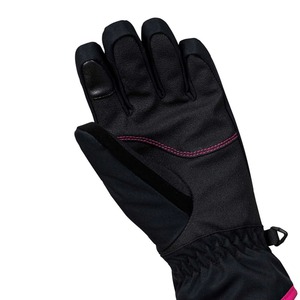 Custom Color Ski Gloves with Ribbed Cuff Warm and Thick Thermal Gloves Heated Snowboard Gloves on Sale - Product Image 6