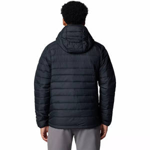 Chaqueta de Invierno para Hombre, Cálida, Cortavientos, de Lona, con Cuello Alto y Logotipo Frontal, en Oferta - Product Image 2