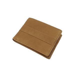 Cartera de Cuero Encerado y Lavado de Piel de Caballo Vintage (VT) con Curtido Vegetal, Tarjetero RFID, Monedero, Grabado Láser de Logotipo Personalizado, Venta al por Mayor - Product Image 1