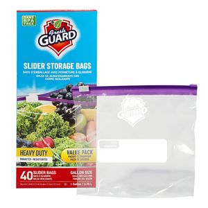 Lot de 40 sacs de conservation robustes à fermeture éclair pour trier et conserver les aliments - Product Image 5