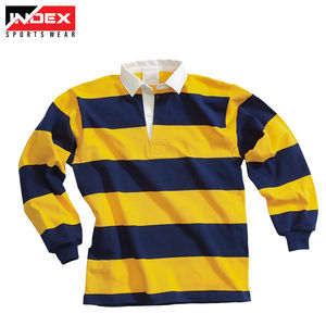 Maillot de rugby professionnel pour hommes, vente en gros, OEM, ODM, uniforme d'équipe personnalisé, t-shirt de sport respirant à séchage rapide - Product Image 1