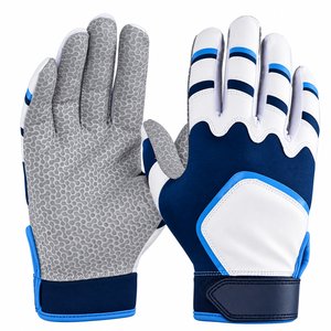 Gants de frappeur de baseball personnalisés en cuir de la meilleure qualité pour hommes, gants respirants à manchette longue pour adultes, gants de frappeur personnalisés pour hommes - Product Image 2